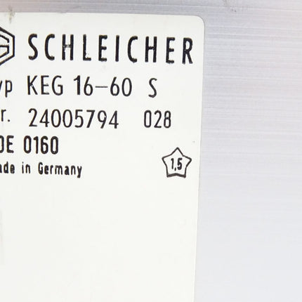 Schleicher Promodul-K KEG16-60 S 24005794 028 / Neuwertig