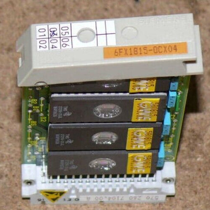 SIEMENS Eprom 6FX1815-0CX04 - 6FX18150CX04 Steckkarte E:03