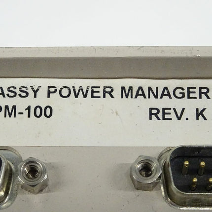 Assy Power Manager PM-100 Rev. K Asymtek 100-240VAC / 50/60Hz