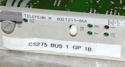 Siemens Teleperm M 6DS1211-8AA / 6DS 1211-8AA  / 6DS12118AA