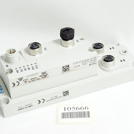 Festo 570042 Elektrik-Anschlussplatte CAPC-F1-E-M12