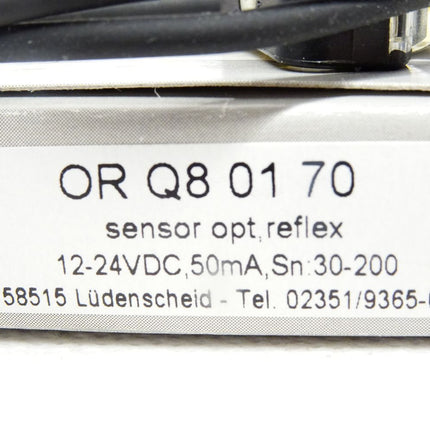 Ipf electronic ORQ80170 Sensor optisch Reflex / Neu OVP