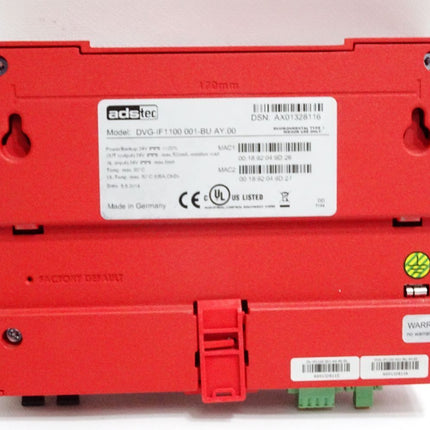 Adstec DVG-IF1100 001-BU AY.00 Industrial Firewall