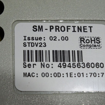 Emerson Control Techniques Unidrive SP SP1401 + SM-Applications Plus STDV34 + SM-Profinet STDV23 + Schaffner FS6008-10-07