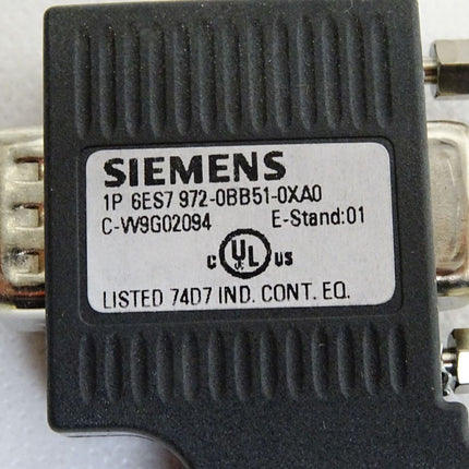 Siemens 6ES7972-0BB51-0XA0 6ES7 972-0BB51-0XA0 Anschlussstecker für Profibus / Neu OVP