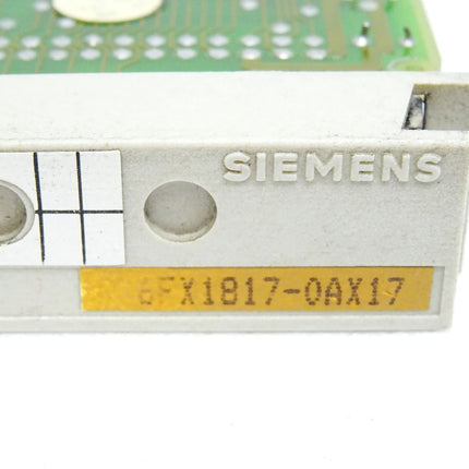 Siemens Memory Submodule 6FX1817-0AX17 / 5482367010.00