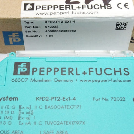 Pepperl+Fuchs 072022 72022 Potentiometermessumformer KFD2-PT2-Ex1-4 / Neu OVP