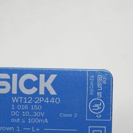 Sick 1016150 WT12-2P440 Reflexions-Lichtschranke