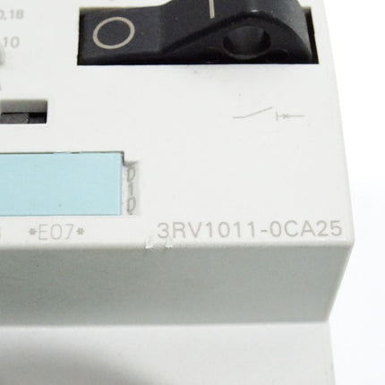 Siemens 3RV1011-0CA25 Leistungsschalter