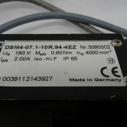 Berger Lahr DSM4-07.1-10R.94-4EZ Servomotor 3090002 / 4000 r/min