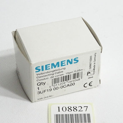 Siemens Verbindungsleitung 15pin 3UF1900-0CA00 / Neu OVP