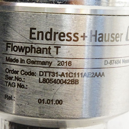 Endress+Hauser Durchflussschalter Flowphant T DTT31-A1C111AE2AAA / Neuwertig