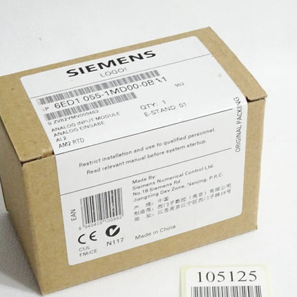 Siemens LOGO! 6ED1055-1MD00-0BA1 6ED1 055-1MD00-0BA1 Neu OVP versiegelt