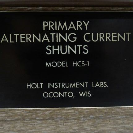 Holt Instruments Labs HCS-1 Shunt Koffer Set