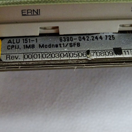 AEG 6065-042.272574 ALU151-1 6380-042.244725 CPU 1MB Modnet1/SFB