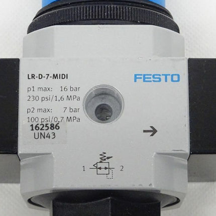 Festo LR-D-7-MIDI Druckregelventil 162586 Neuwertig