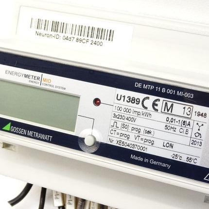 Gossen Metrawatt U1389 EnergyMeter