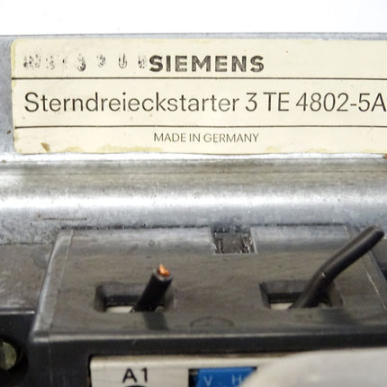 Siemens Sterndreieckstarter 3TE4802-5A 3UA5800-2U  3TF48 3TF47 7PU6220