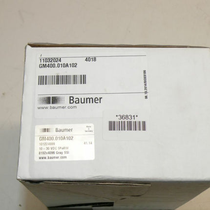 NEU OVP Baumer GM400.010A102 Drehgeber 11032024 / 101224699