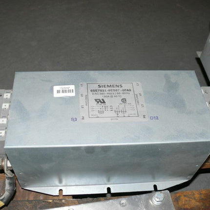 SIEMENS NETZFILTER 6SE7031-8ES87-0FA0 / 6SE7 031-8ES87-0FA0 380-460V