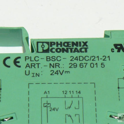 Phönix Contact 2967015 PLC-BSC-24DC/21-21 Sockel Relais