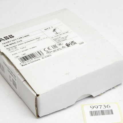 ABB 1SVR730712R1400 CM-MSS.31S Thermistor-Motorschutzrelais / Neu OVP