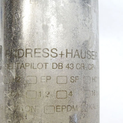 Endress+Hauser Deltapilot DB43 CR/CP Hydrostatischer Füllstandmeßaufnehmer