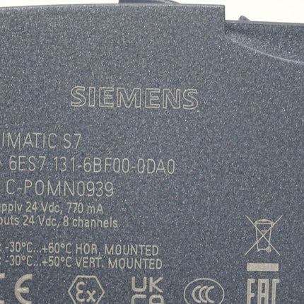 Siemens ET200SP 6ES7131-6BF00-0DA0 6ES7 131-6BF00-0DA0