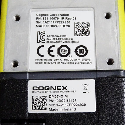 Cognex Barcode-Lesegerät DM374X-M 10000016111 07 821-10079-1R 119-10102R