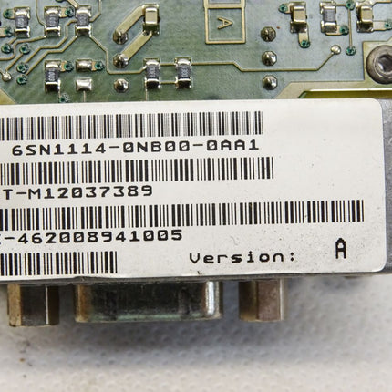 Siemens 6SN1114-0NB00-0AA1 Version A Simodrive 611 ProfiBus Unit