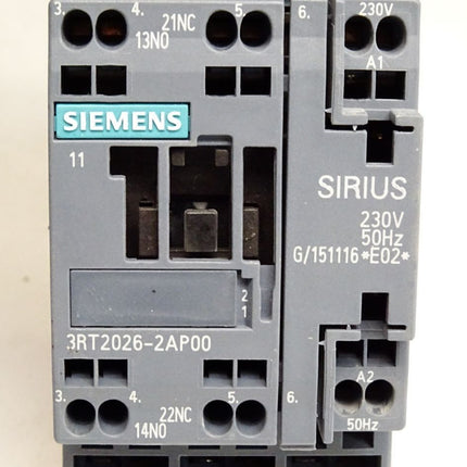 Siemens Sirius Leistungsschütz 3RT2026-2AP00