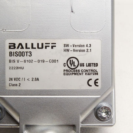 Balluff BIS00T3 BIS V-6102-019-C001 Multifrequenz-Auswerteeinheit