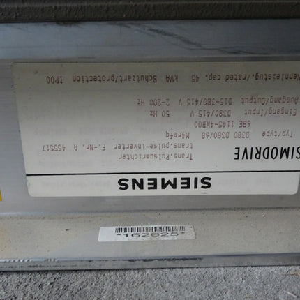 Siemens Simovert 6SE1145-4WB00 Frequenzumrichter Pulsumrichter