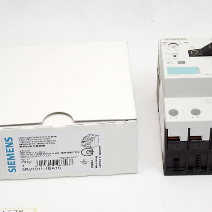 Siemens Leistungsschalter 3RV1011-1EA10 / Neu OVP