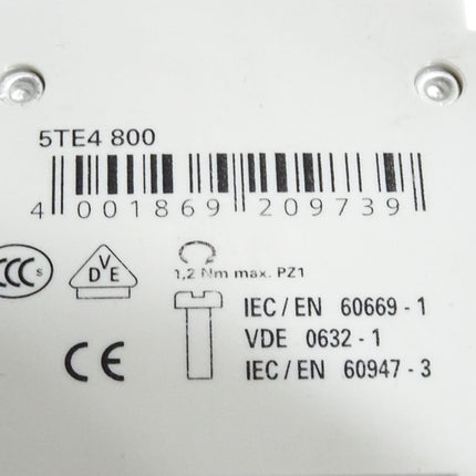 Siemens 5TE4800 20A 230VAC Taster