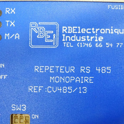 RBEi RBElectronique Industrie Repeteur RS485 Monopaire / CV485/13