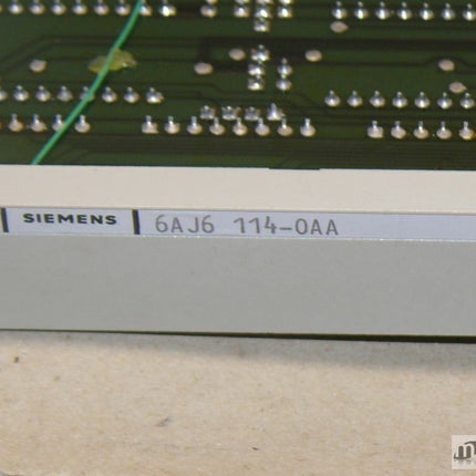 Siemens 6AJ6114-0AA Sicomp MMC 216 6AJ6 114-0AA