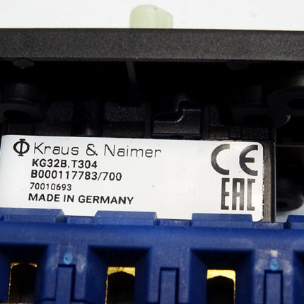 Kraus & Naimer KG32B.T304 B000117783/700 70010693 KG32B.T104/01  / Neu OVP