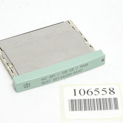 Siemens Memory Card 128KB 6ES7951-0AG00-0AA0 6ES7 951-0AG00-0AA0