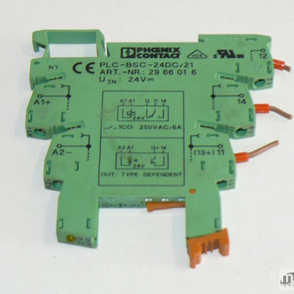 Phönix Contact PLC-BSC-24DC/21 Grundklemme Klemme 2966016