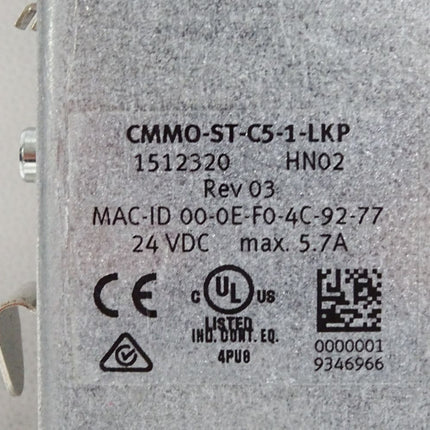 Festo 1512320 CMMO-ST-C5-1-LKP Motorcontroller