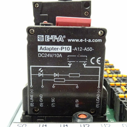 E-T-A ETA SVS03-20 (C10) + ETA Adapter P10-A12-A50-DC24V/10A