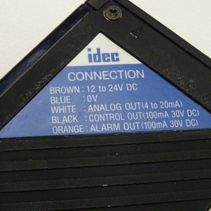 IDEC SA1DLL4 / SA1D-LL4 / Analog Distance Sensor  Connection