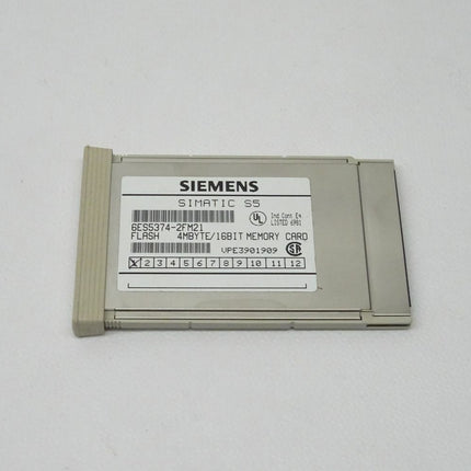 Siemens SIMATIC S5 6ES5374-2FM21 FLASH 4MBYTE 16BIT Memory Card