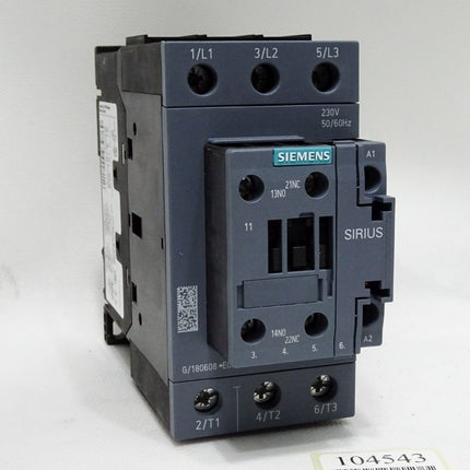 Siemens 3RT2036-1AL20 Leistungsschütz / Neu