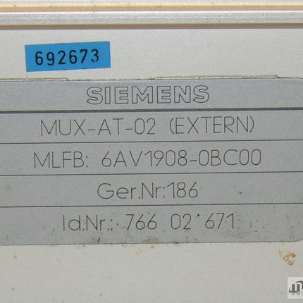 Siemens MUX-AT-02 (Extern) / 6AV1908-0BC00 / 6AV1 908-0BC00