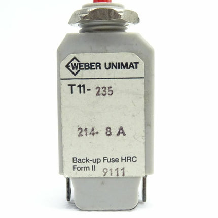 WEBER UNIMAT T11-235 214-8A Überstromschutzschalter