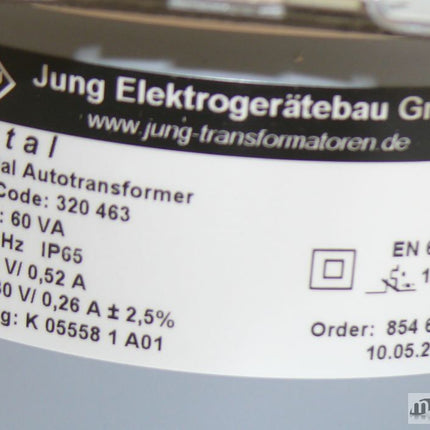 NEU-OVP Rittal  Toroidal Autotransformer 320463 Jung Elektrogerätebau