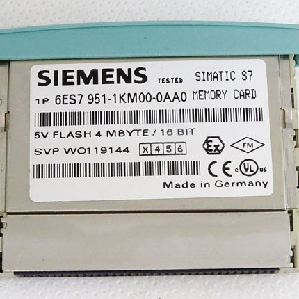 Siemens FM357-2 6ES7357-4BH03-3AE0 6ES7951-1KM00-0AA0  Memory Card 4MB