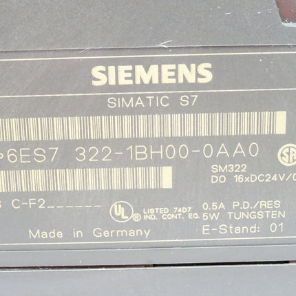 Siemens S7-300 SM322 6ES7322-1BH00-0AA0 6ES7 322-1BH00-0AA0